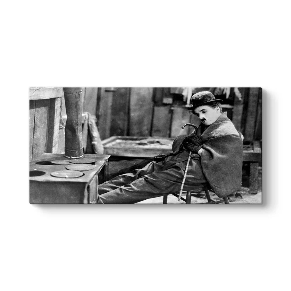 Charlie Chaplin ve Soba Tablosu - Model 5